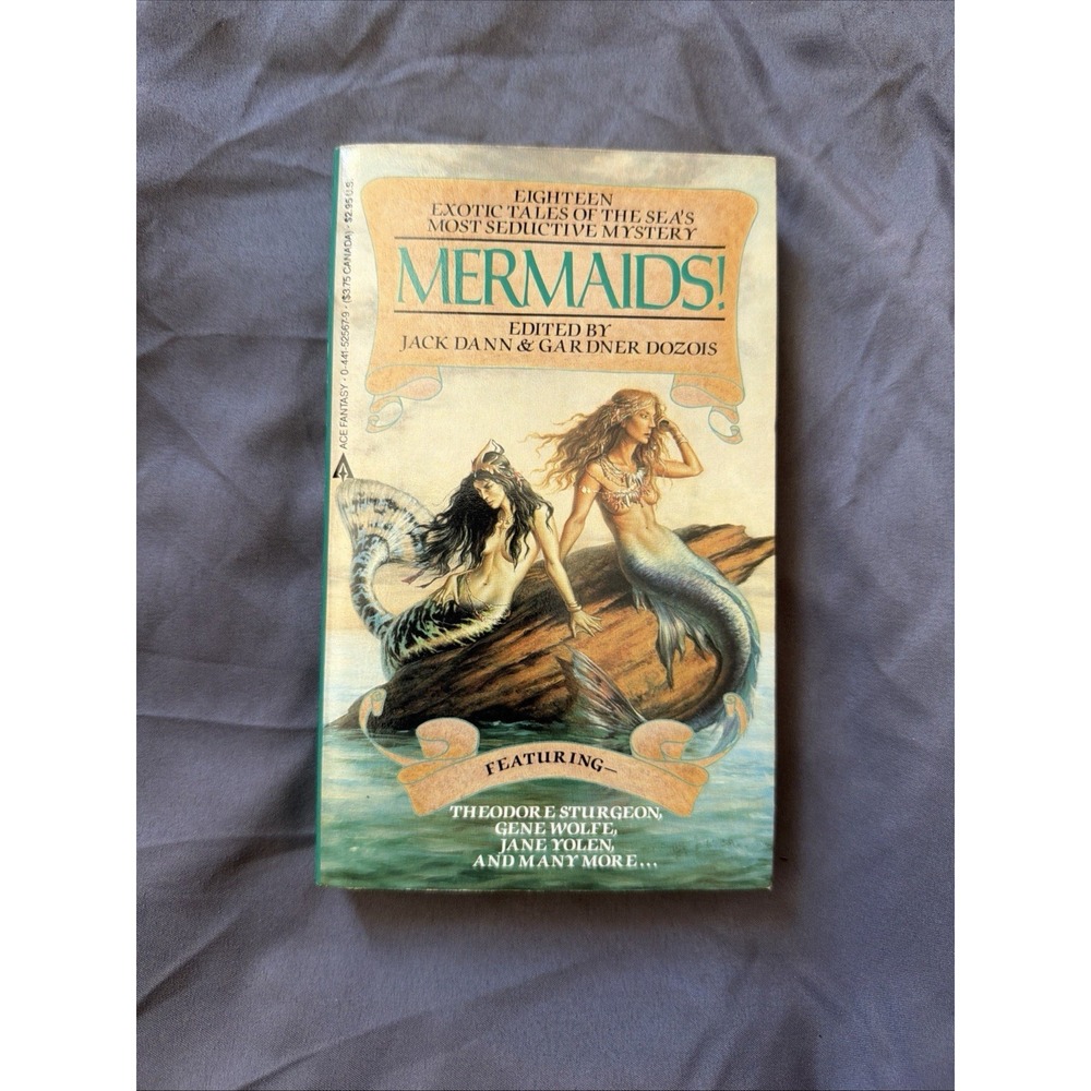 Mermaids! by Jack Dann; Gardner Dozois 1986 vintage fantasy 18 "exotic" stories